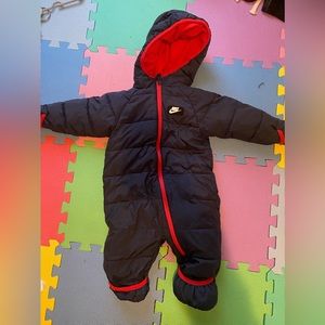 Nike snow suit/ bunting size 12 months